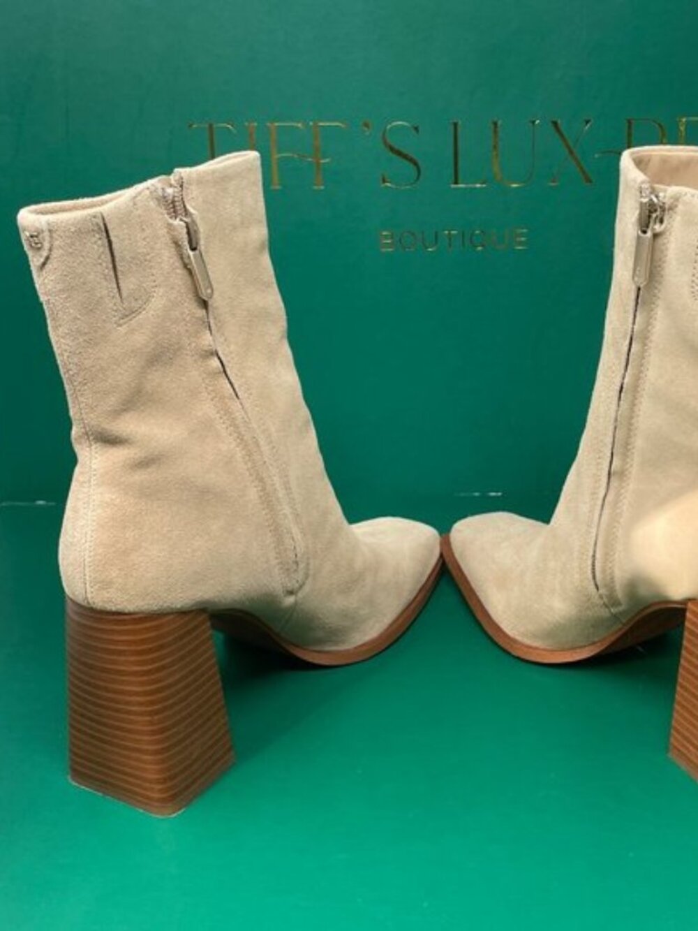 Sam Edelman | Ivette Bootie in Sesame Seed - Picture 2 of 9